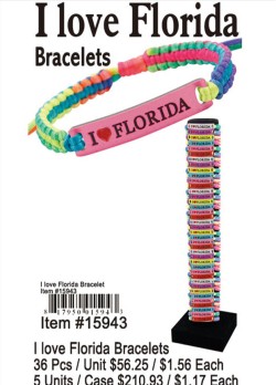 I Love Florida Bracelets